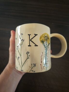 Anthropologie K Mug